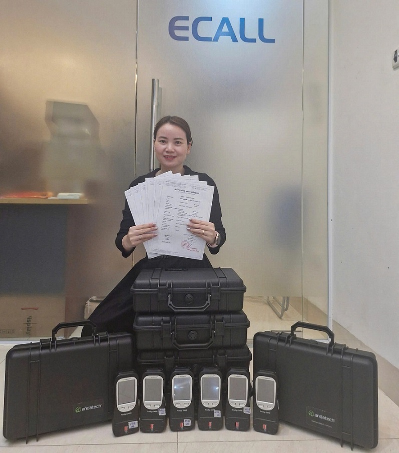 Ecall là đơn vị chuyên phân phối máy đo nồng độ cồn có kiểm định tại Việt Nam