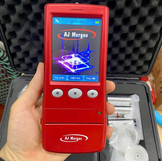 Máy đo AJ Morgan có tem kiểm định, đáp ứng thông tư 65