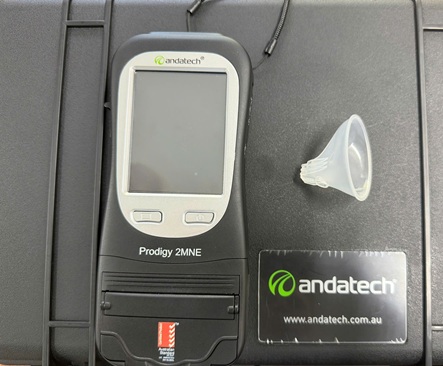 Phễu thổi nồng độ cồn Andatech Prodigy 2