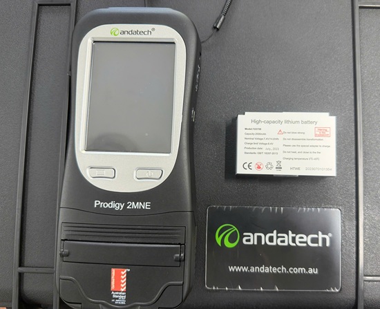 Pin máy đo nồng độ cồn Andatech Prodigy 2 chính hãng
